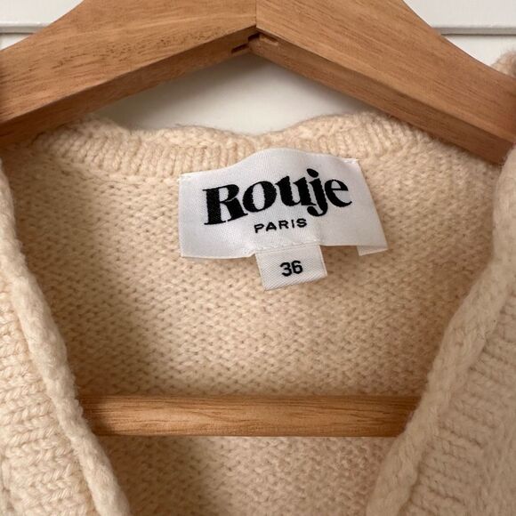 SOLD Rouje wool cardigan - Picture 3 of 8